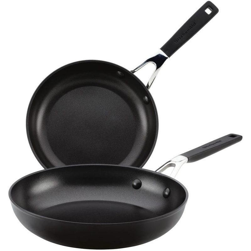 KitchenAid 8.25in & 10in Hard-Anodized Non-Stick Frying Pan Set 84803-TF05