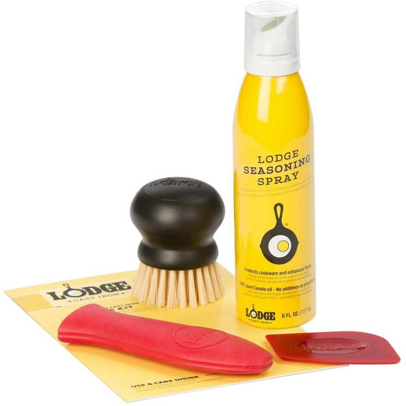 Lodge Seasoned Cast Iron Care Kit A-CAREC1