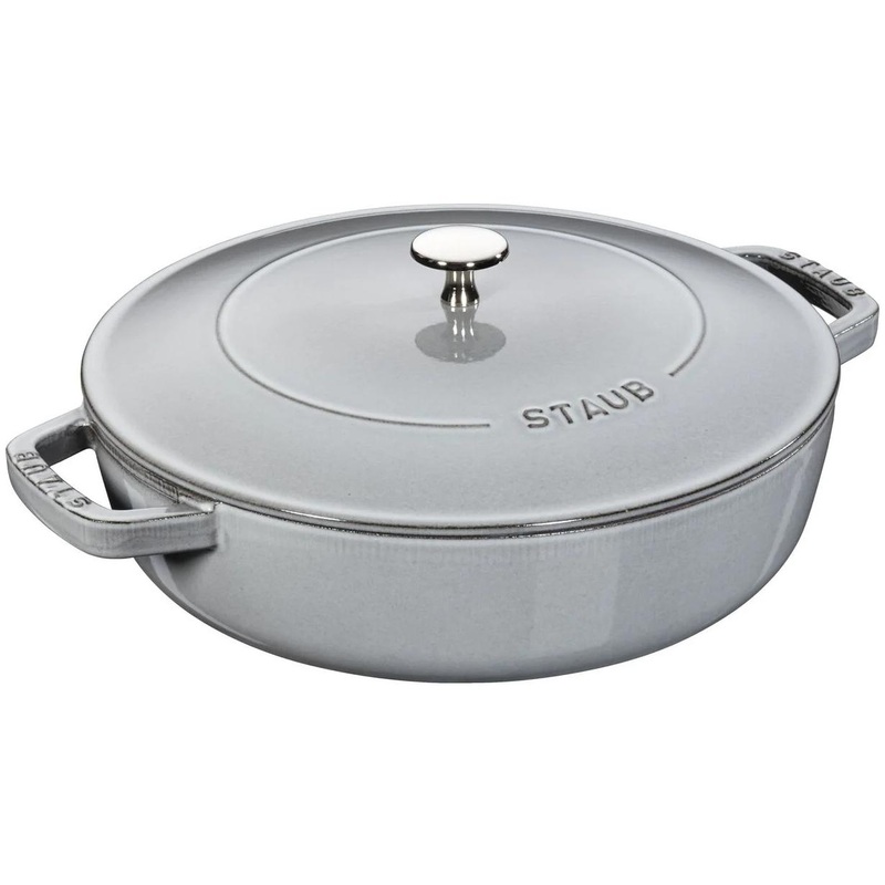 Staub 3.7L Cast Iron Round Saut Pan Chistera 40511-470