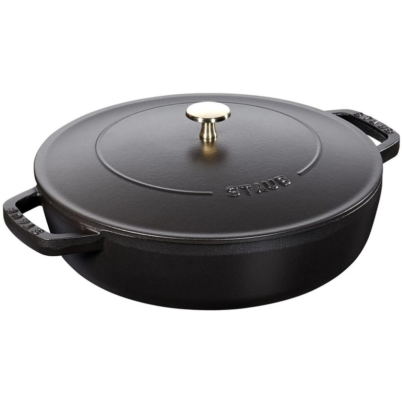 Staub 3.7L Cast Iron Round Saut Pan Chistera 40511-472