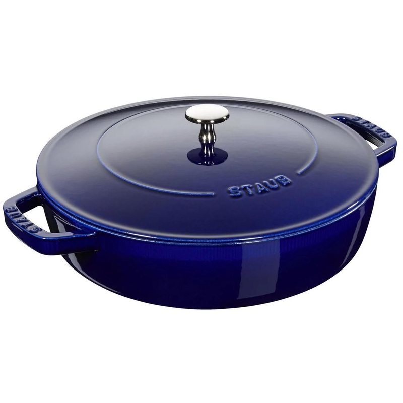 Staub 3.7L Cast Iron Round Saut Pan Chistera 40511-476