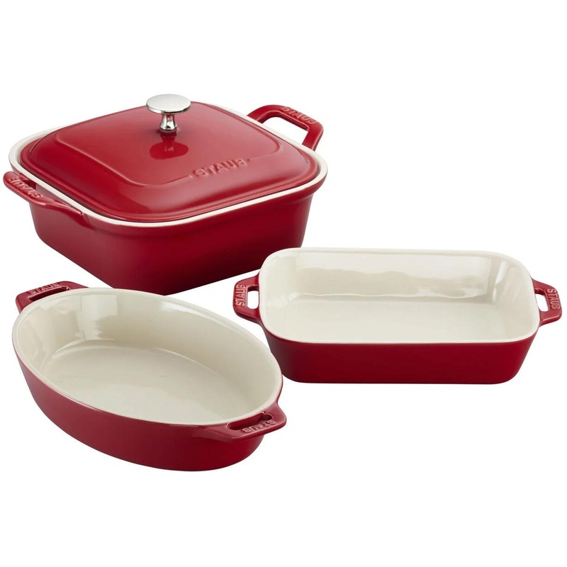 Staub 4-Piece Ceramic Ovenware Set 1014874