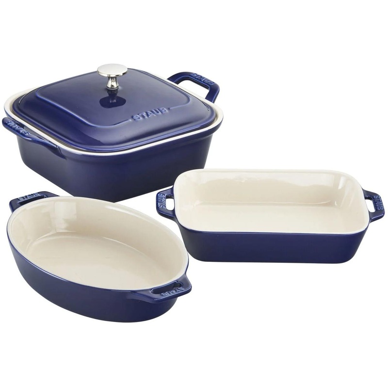 Staub 4-Piece Ceramic Ovenware Set 1014875