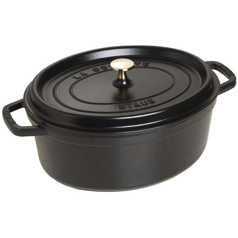 Staub 5.5L Cast Iron Oval Cocotte 40509-319