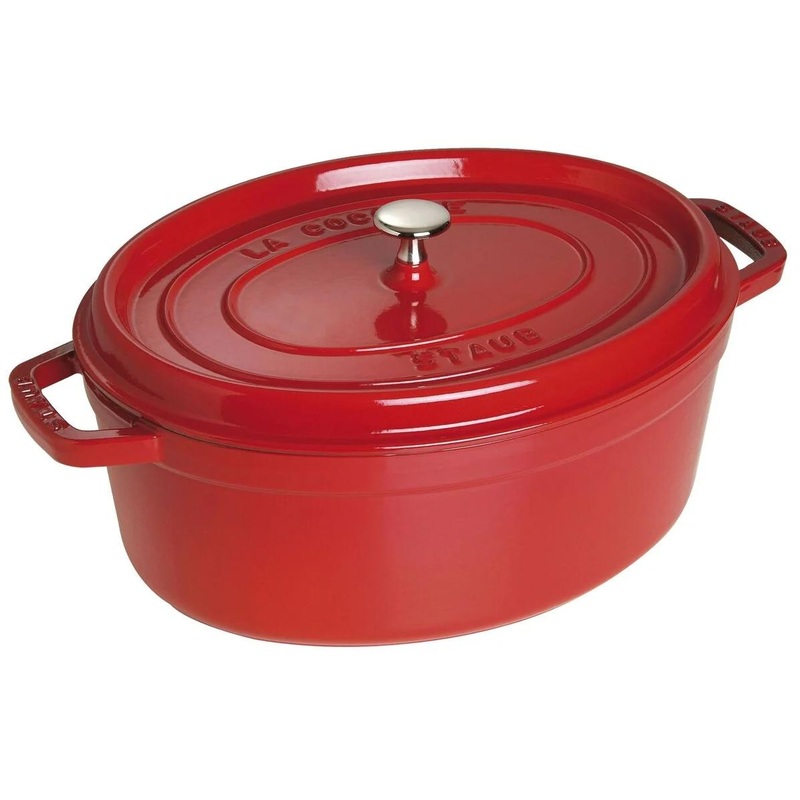 Staub 8L Cast Iron Oval Cocotte 40509-876