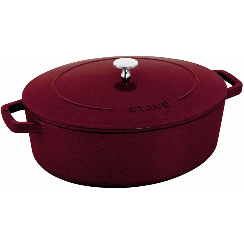 Staub 5.5 Liter Cast Iron Oval French Oven 1027854