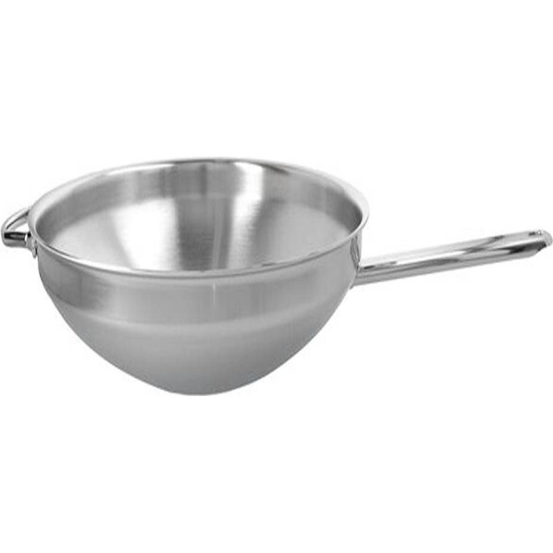 Demeyere Apollo 7, 12.5-inch Wok with Flat Bottom 1005146