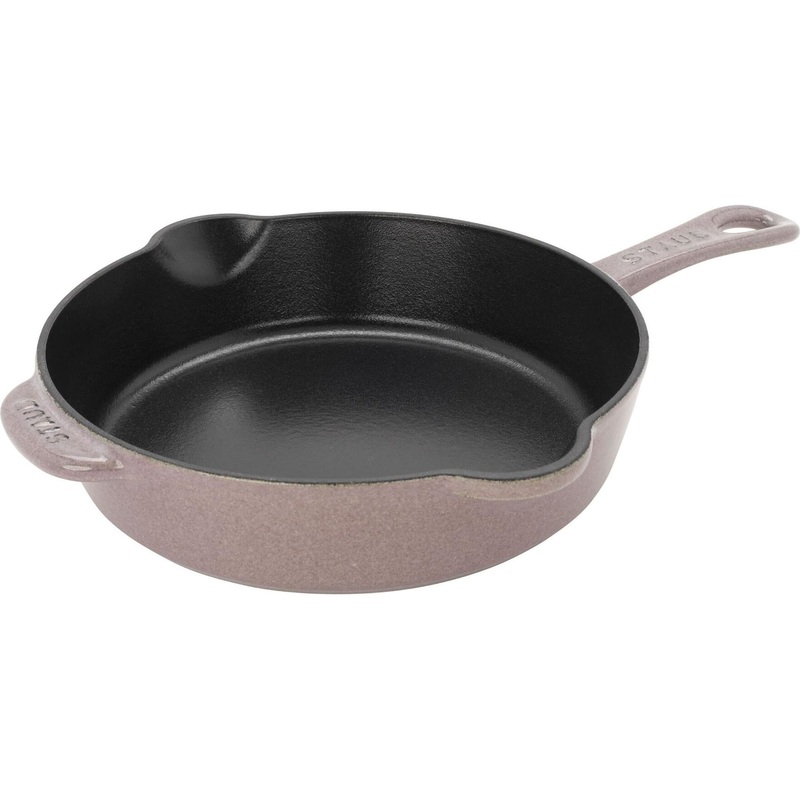 Staub 8.5-inch Cast Iron Traditional Deep Frypan 1029481