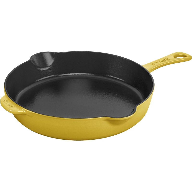 Staub 8.5-inch Cast Iron Traditional Deep Frypan 1029495