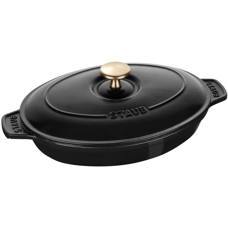 Staub Cast Iron Oval Oven Dish with Lid 1004135
