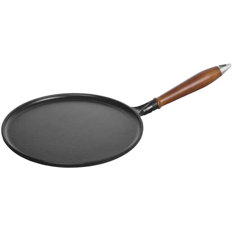 Staub Cast Iron Pancake Pan with Wooden Handle - 28 cm 1004084