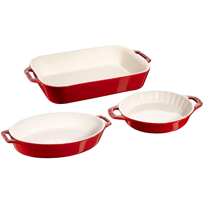 Staub Ceramique Mixed Baking Dish Set - 3-Piece 1009531