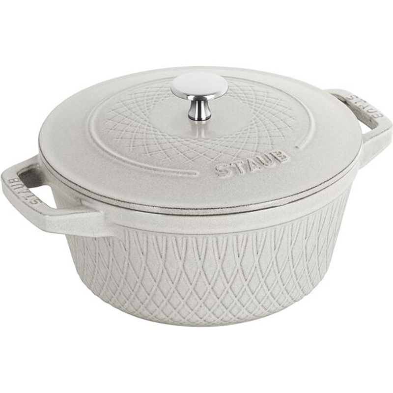 Staub La Cocotte, 4L Cast Iron Twister Cocotte 1023541