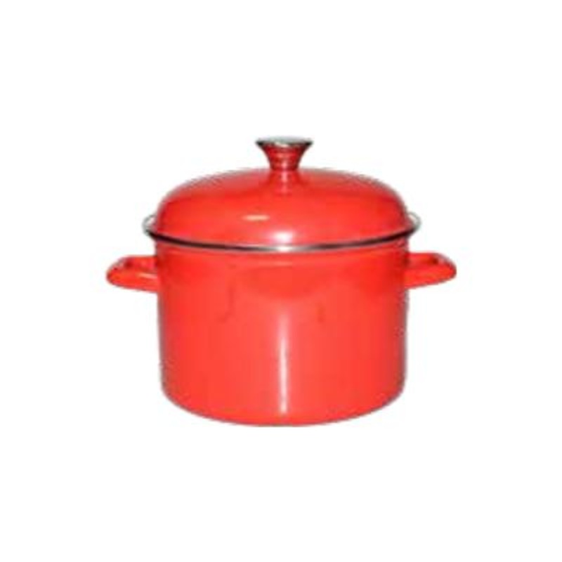 Vitantonio Smalto RED Enameled Stock Pot - 5.5lt 75524