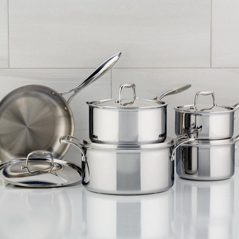Meyer SuperSteel 10-Piece Cookware Set 3501-10-00