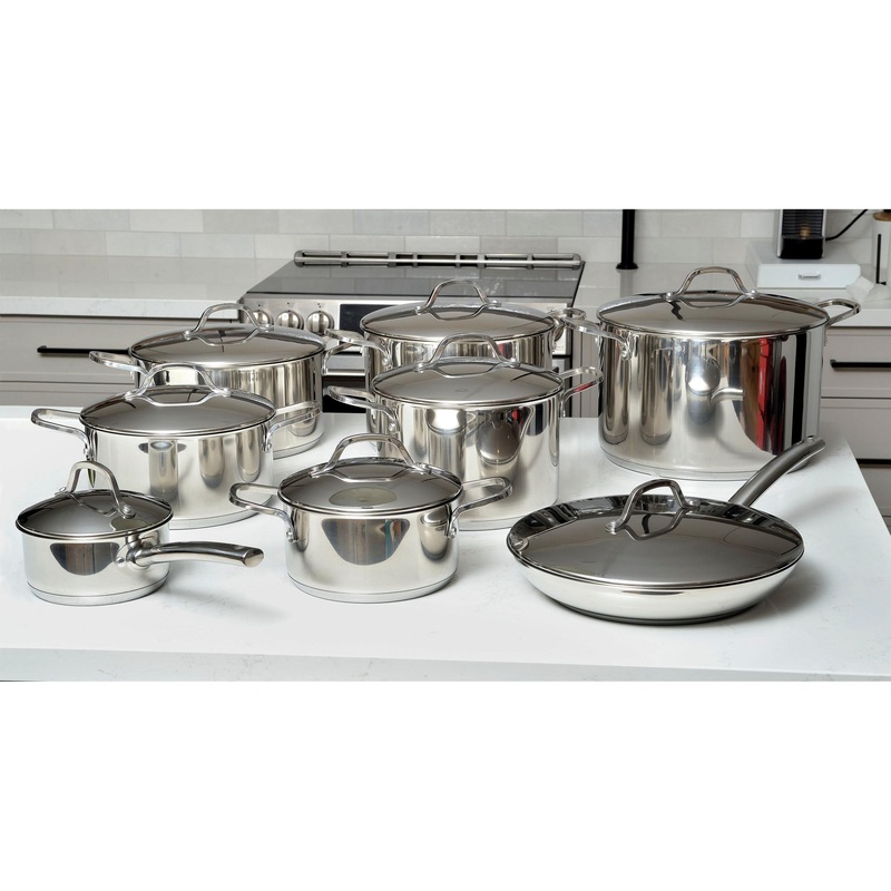 VeV Vigano 16-Piece Nuova Kontessa Cookware Set VEVITALIANO16