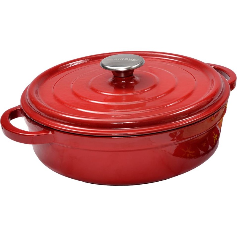 Vitantonio 28cm 4.2l Cast Iron Non-Stick Brazier 00290