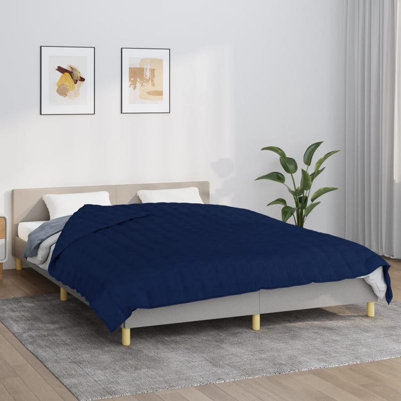 Couverture leste Bleu 200x230 cm 13 kg Tissu