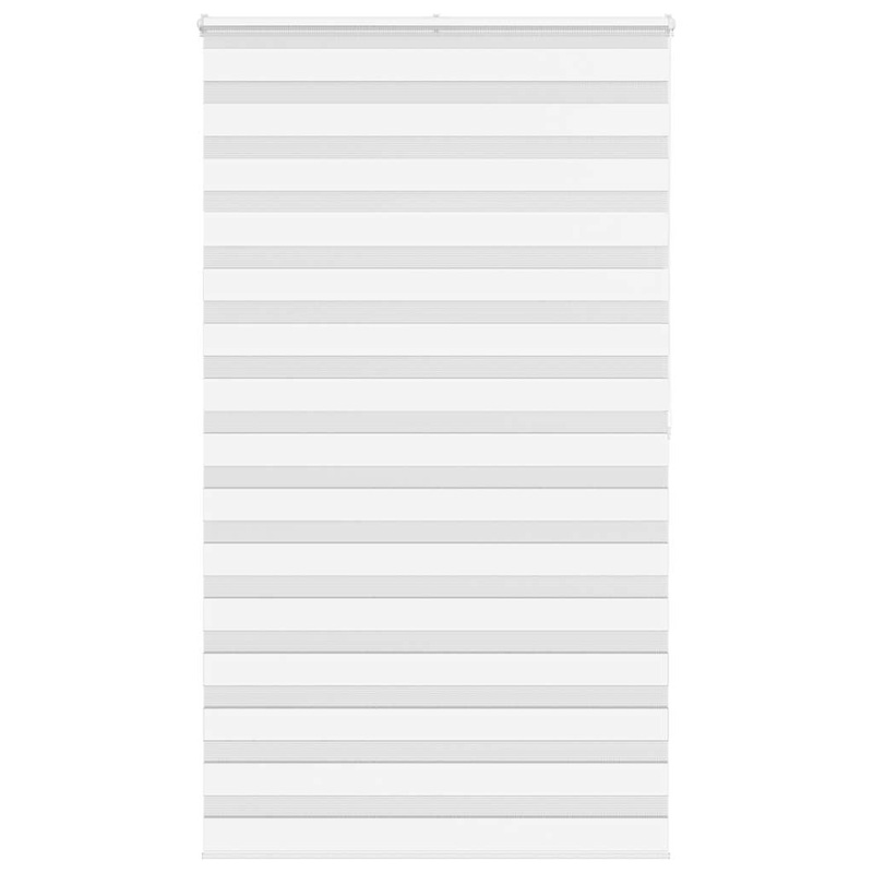 Store zbre blanc 120x200 cm largeur du tissu 115,9cm polyester