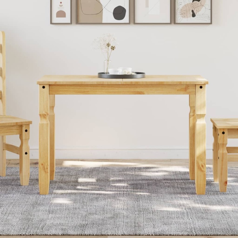Table  manger Corona 112x60x75 cm bois massif de pin